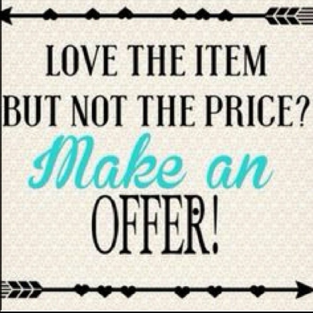 Prices always open to negotiation!